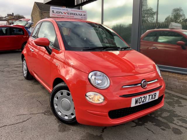 Fiat 500 1.0 Mild Hybrid Pop 3dr Hatchback Petrol Pink