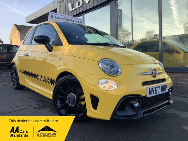 Abarth 595 1.4 T-Jet 165 Turismo 3dr Hatchback Petrol Yellow